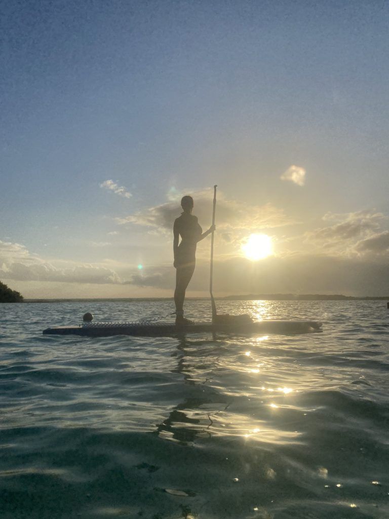 Amanecer en la Isla de los pájaros