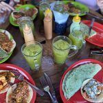 Comida en Mr Taco, Bacalar