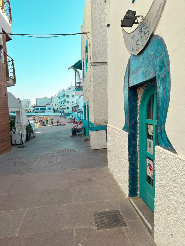 Calles del centro de Corralejo
