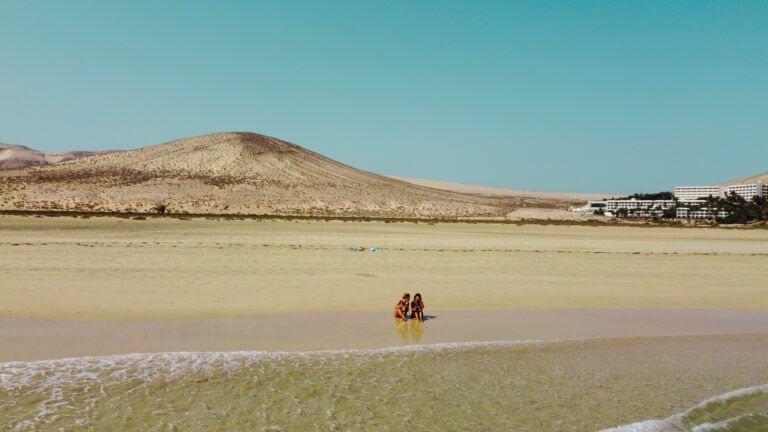 Playa de Sotavento - Ruta de 5 días por Fuerteventura