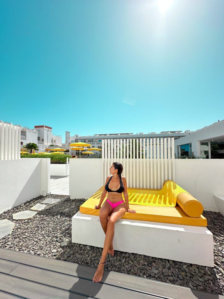 Terraza de mi loft en No-Hotel Buendía