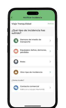 App seguro de viajes HeyMondo